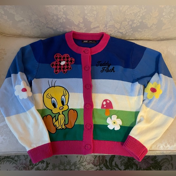Teddy Fresh Tweety Bird Cardigan - Picture 5 of 6